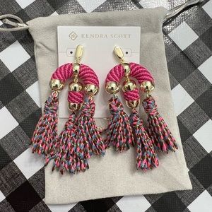 Kendra Scott Masie statement Tassel earrings